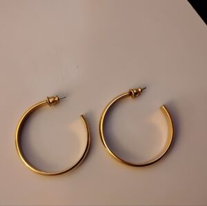 Elegant Gold Hoop Earrings